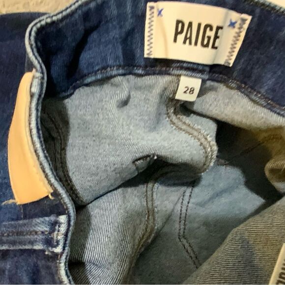 PAIGE Mayslie jeans in blue color, size 28 - Picture 8 of 8